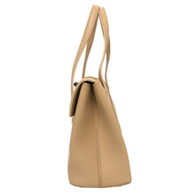 画像をギャラリービューアに読み込む, CARTIER カルティエ カボション CABOCHON MM MUSE ハンドバッグ カーフ ベージュ【中古】 レディース
