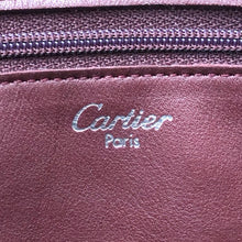 画像をギャラリービューアに読み込む, CARTIER カルティエ カボション CABOCHON MM MUSE ハンドバッグ カーフ ベージュ【中古】 レディース
