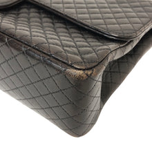 画像をギャラリービューアに読み込む, CHANEL シャネル マイクロキルティング シングルフラップ ヴィンテージ チェーンショルダーバッグ ラムスキン ブラック【中古】レディース
