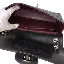 画像をギャラリービューアに読み込む, CHANEL シャネル マイクロキルティング シングルフラップ ヴィンテージ チェーンショルダーバッグ ラムスキン ブラック【中古】レディース
