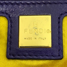 画像をギャラリービューアに読み込む, FENDI フェンディ FF マンマバゲット ショルダーバッグ スウェード パープル【中古】 レディース
