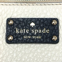 画像をギャラリービューアに読み込む, Kate Spade ケイトスペード バイカラー 2WAY ショルダーバッグ ハンドバッグ 牛革 ホワイト×ネイビー【中古】 レディース
