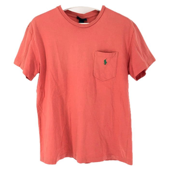 POLO RALPH LAUREN ポロ・ラルフローレン カットソー 半袖Ｔシャツ コットン オレンジ系 L相当【中古】 メンズ