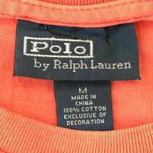 画像をギャラリービューアに読み込む, POLO RALPH LAUREN ポロ・ラルフローレン カットソー 半袖Ｔシャツ コットン オレンジ系 L相当【中古】 メンズ
