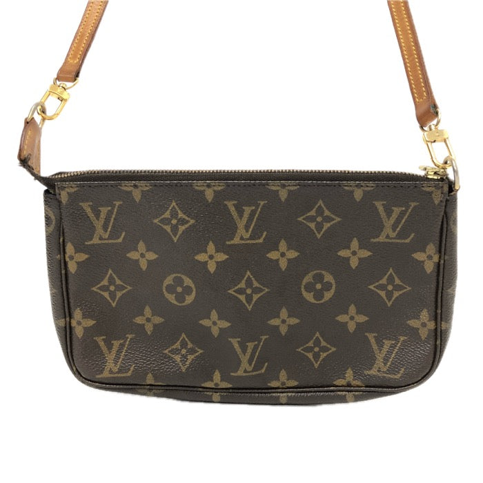LOUIS VUITTON ルイ・ヴィトン ロングショルダー アクセサリーポーチ モノグラムキャンバス【中古】 レディース