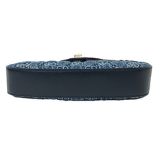 画像をギャラリービューアに読み込む, GUCCI グッチ ムーンサイド 786015 ショルダーバッグ レザー×GGデニム ブルー【中古】【新品同様】【美品】レディース
