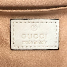 画像をギャラリービューアに読み込む, GUCCI グッチ マキシホースビット付き 764255 ショルダーバッグ ハンドバッグ レザー ホワイト【中古】【新品同様】【美品】レディース
