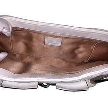 画像をギャラリービューアに読み込む, GUCCI グッチ マキシホースビット付き 764255 ショルダーバッグ ハンドバッグ レザー ホワイト【中古】【新品同様】【美品】レディース
