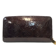 画像をギャラリービューアに読み込む, LOUIS VUITTON ルイ・ヴィトン ジッピーウォレット 長財布 モノグラムヴェルニ アマラント【中古】レディース
