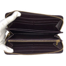 画像をギャラリービューアに読み込む, LOUIS VUITTON ルイ・ヴィトン ジッピーウォレット 長財布 モノグラムヴェルニ アマラント【中古】レディース
