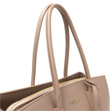 画像をギャラリービューアに読み込む, Furla フルラ ショルダーバッグ TESSA テッサ レザートートバッグ ダスティピンク A4対応 通勤 通学 ビジネス【中古】レディース
