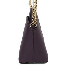 將圖片載入圖庫檢視器 Michael Kors マイケルコース 斜め掛け ショルダーバッグ レザー パープル【中古】 レディース
