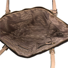 將圖片載入圖庫檢視器 Michael Kors マイケルコース 総柄 トートバッグ PVC×レザー ブラウン【中古】レディース
