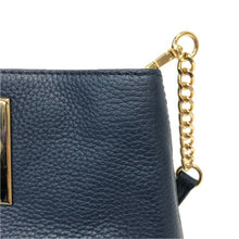 將圖片載入圖庫檢視器 Michael Kors マイケルコース クラッチバッグ 2WAY ハンドバッグ ショルダーバッグ レザー ブルー【中古】レディース
