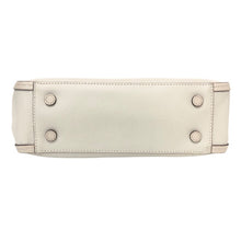 画像をギャラリービューアに読み込む, SAZABY サザビー トートバッグ レザー オフホワイト【中古】 レディース

