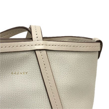 画像をギャラリービューアに読み込む, SAZABY サザビー トートバッグ レザー オフホワイト【中古】 レディース
