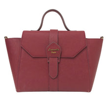 画像をギャラリービューアに読み込む, Samantha Vega サマンサベガ 2WAY ハンドバッグ レザー ワインレッド【中古】 レディース
