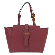 画像をギャラリービューアに読み込む, Samantha Vega サマンサベガ 2WAY ハンドバッグ レザー ワインレッド【中古】 レディース
