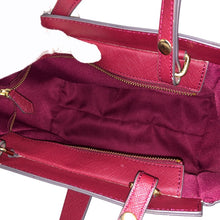 画像をギャラリービューアに読み込む, Samantha Vega サマンサベガ 2WAY ハンドバッグ レザー ワインレッド【中古】 レディース
