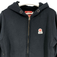 画像をギャラリービューアに読み込む, FRANKLIN&amp;MARSHALL フランクリンマーシャル ジップアップパーカー 裏起毛 コットン ネイビー系 M相当【中古】メンズ
