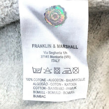 画像をギャラリービューアに読み込む, FRANKLIN&amp;MARSHALL フランクリンマーシャル ジップアップパーカー 裏起毛 コットン グレー M相当【中古】メンズ

