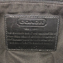 画像をギャラリービューアに読み込む, COACH コーチ Op Art Embossed Leather Messenger オプアート 70250 ショルダーバッグ 牛革 ブラック【中古】メンズ
