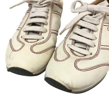 画像をギャラリービューアに読み込む, BALLY バリー スニーカー レザー オフホワイト サイズ35.5(22.5cm相当)【中古】レディース
