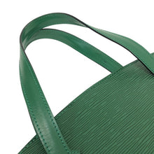 画像をギャラリービューアに読み込む, LOUIS VUITTON ルイ・ヴィトン エピ サンジャック ハンドバッグ グリーン【中古】 レディース
