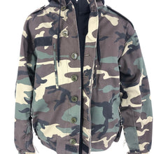 画像をギャラリービューアに読み込む, Wetmon ヴェトモン 18AW Commando Jacket ドッキングジップパーカー MAH18JA41 カーキ系 M相当【中古】メンズ
