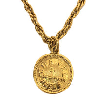 画像をギャラリービューアに読み込む, CHANEL シャネル コインネックレス 31 RUE CAMBON カンボン31 ヴィンテージ ゴールド【中古】レディース
