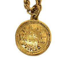 画像をギャラリービューアに読み込む, CHANEL シャネル コインネックレス 31 RUE CAMBON カンボン31 ヴィンテージ ゴールド【中古】レディース
