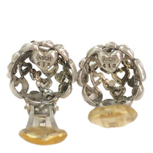 画像をギャラリービューアに読み込む, Georg Jensen ジョージジェンセン ハートバイハート ASCH412 イヤリング SV925【中古】レディース

