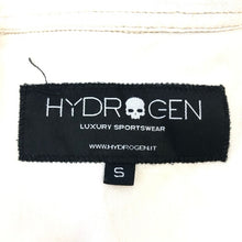 画像をギャラリービューアに読み込む, HYDROGEN ハイドロゲン ワークシャツ 長袖 コットン オフホワイト M相当【中古】メンズ
