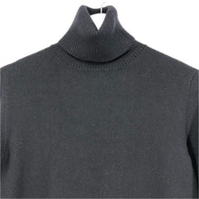 画像をギャラリービューアに読み込む, Agnona アニオナ タートルネックニット セーター カシミヤ ブラック サイズ44(L相当)【中古】レディース
