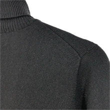 画像をギャラリービューアに読み込む, Agnona アニオナ タートルネックニット セーター カシミヤ ブラック サイズ44(L相当)【中古】レディース

