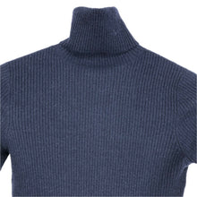 画像をギャラリービューアに読み込む, Agnona アニオナ タートルネックニット セーター カシミヤ ネイビー サイズ42(M相当)【中古】レディース
