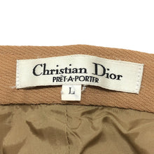 画像をギャラリービューアに読み込む, Christian Dior Ready-to-Wear ディオール プレタポルテ パンツ ウール×コットン ベージュ Lサイズ【中古】レディース
