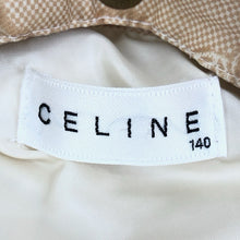 將圖片載入圖庫檢視器 CELINE セリーヌ マカダム柄 ダウンジャケット ベージュ系 サイズ140【中古】キッズ
