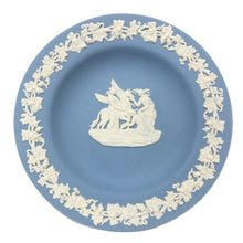 画像をギャラリービューアに読み込む, Wedgwood ウェッジウッド ジャスパー ミニプレート TRAYROUND 2489R ブルー【中古】【新品同様】【美品】
