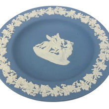 画像をギャラリービューアに読み込む, Wedgwood ウェッジウッド ジャスパー ミニプレート TRAYROUND 2489R ブルー【中古】【新品同様】【美品】
