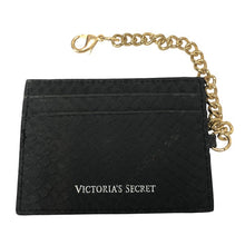 画像をギャラリービューアに読み込む, VICTORIA'S SECRET ヴィクトリアシークレット 長財布 レザー チャコールグレー【中古】レディース
