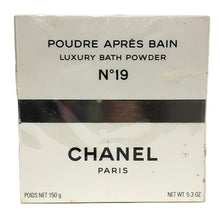 画像をギャラリービューアに読み込む, CHANEL シャネル No19 プードゥル アプレ バン バスパウダー ボディパウダー【中古】【新品同様】【美品】レディース
