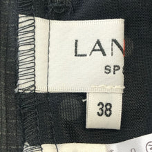画像をギャラリービューアに読み込む, Lanvin Sport ランバン スポール ゴルフウェア プリーツスカート ドット柄 ブラック【中古】レディース

