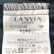 画像をギャラリービューアに読み込む, Lanvin Sport ランバン スポール ゴルフウェア プリーツスカート ドット柄 ブラック【中古】レディース
