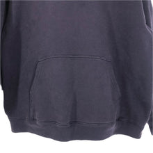 画像をギャラリービューアに読み込む, VETEMENTS ヴェトモン LOGO HOODIE ロゴフーディパーカー SS20TR311 コットン ネイビー サイズXL-XXL相当【中古】メンズ
