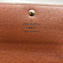 画像をギャラリービューアに読み込む, LOUIS VUITTON ルイヴィトン 長財布 モノグラム ポシェット ポルトモネクレディ M61725 ブラウン【中古】【良品】
