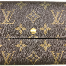 画像をギャラリービューアに読み込む, LOUIS VUITTON ルイヴィトン 長財布 モノグラム ポシェット ポルトモネクレディ M61725 ブラウン【中古】【良品】
