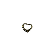 TIFFANY&Co. ティファニー オープンハート ペンダントトップ K18 1.8g ゴールド【中古】【良品】レディース