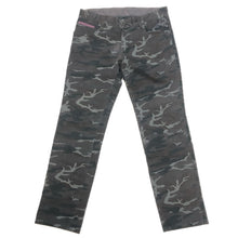 画像をギャラリービューアに読み込む, JOSEPH HOMME ジョゼフオム カモフラ 迷彩柄 パンツ コットン チャコールブラウン系 サイズ48(L相当)【中古】 メンズ
