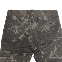 画像をギャラリービューアに読み込む, JOSEPH HOMME ジョゼフオム カモフラ 迷彩柄 パンツ コットン チャコールブラウン系 サイズ48(L相当)【中古】 メンズ
